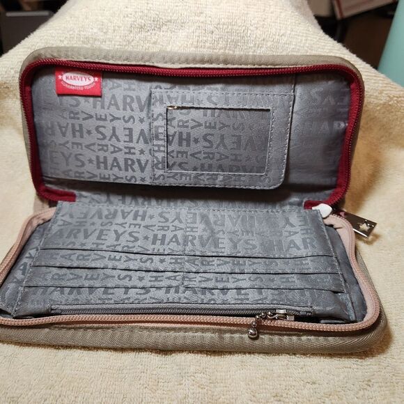 Harveys Seatbelt Clutch Wallet -Multi Pattern Patchwork - Picture 3 of 4